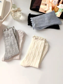 5 Pairs Women Summer Thin Mid-Claf Socks ZZ1007 -Ada Fashion 01 80693c4e ce4b 4546 837c b679a4ccdc29