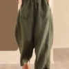 Women Summer Solid Linen Loose Harem Pants BN1006 -Ada Fashion 03 19f0389d adf8 4214 91cb 0de3c62e2223