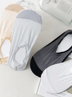 4 Pairs Women Summer Solid Cotton Boat Socks SC1015 -Ada Fashion 03 8ea24a47 5bfd 40ea a38e d90dc2cb88db