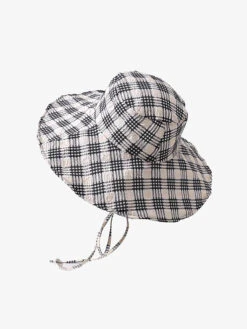 Women Summer Artsy Plaid Sunproof Large Brim Hat ZZ1042 -Ada Fashion 05 f200f0f7 d00f 4422 b7c3 e20f4773663a