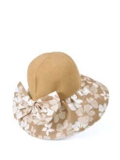 Women Summer Flower Spliced Bowknot Sunproof Hat AA1028 -Ada Fashion 06 312e2b25 36b7 4ccb b975 5f412b503b5c