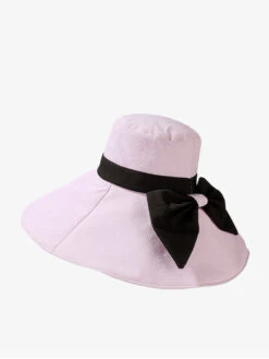 Women Summer Colorblock Sunproof Bowknot Hat QW1022 -Ada Fashion 08 13645a98 ca98 489b a116 006b568d00b7