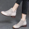 Women Summer Casual Leather Soft Cutout Boots UI1029 -Ada Fashion 08 29ab6e66 0d79 4b6c b528 e2e2e015c686