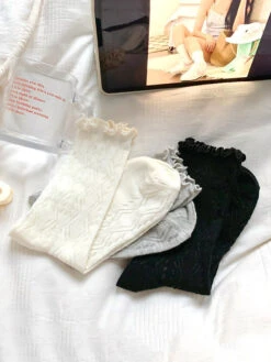 5 Pairs Women Summer Thin Mid-Claf Socks ZZ1007 -Ada Fashion 09 8c056408 8838 484e aff7 3099c9faa244