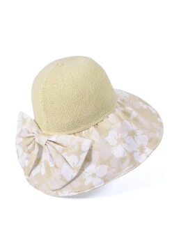 Women Summer Flower Spliced Bowknot Sunproof Hat AA1028 -Ada Fashion 10 a12820cb d274 4e8f 9bcf 10ba8b4729f7