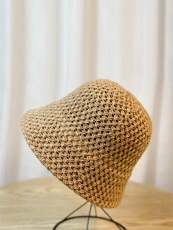 Women Summer Solid Weaven Bucket Hat WE1004 -Ada Fashion 10 fe6f8acb 01a4 4045 9fcd d0f4367d68da