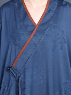 Women Summer Ethnic Flower Jacquard Robe Dress XX10508 -Ada Fashion 20240419 154219 164