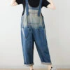 Women Summer Artsy Spliced Washed Denim Jumpsuits AS1050 -Ada Fashion 20240510 154116 088
