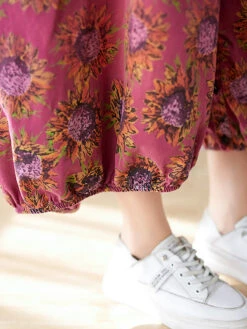 Women Summer Artsy Floral Spliced Loose Jumpsuits AS1051 -Ada Fashion 20240510 154323 106