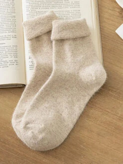 Women Winter Wool Socks -Ada Fashion 4 Pairs Women Winter Warm Wool Socks Ada Fashion 178135793