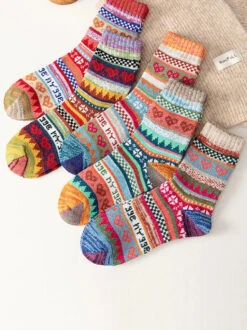 Women Winter Warm Socks FA312