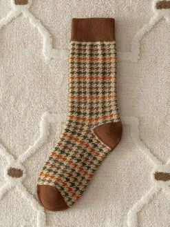 Women Warm Socks -Ada Fashion 5 Pairs Women Vintage Warm Socks Ada Fashion 178137165