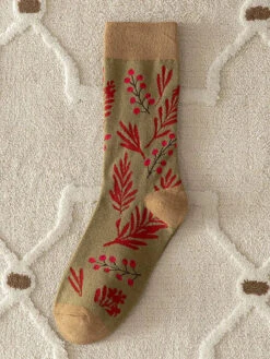 Women Warm Socks -Ada Fashion 5 Pairs Women Vintage Warm Socks Ada Fashion 178137366