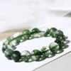 Bohemian Green Ball Crystal Beaded Bracelet ML1309