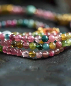 Bohemian Rainbow Beading Sweater Tassel Gratuated Bead Necklace KX1055 -Ada Fashion Bohemian Rainbow Beading Sweater Tassel Gratuated Bead Necklace5