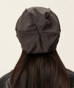 Boho Brown Knitting Cotton Cozy Boonie Hat LY533 -Ada Fashion Boho Brown knitting Cotton Cozy Boonie Hat5