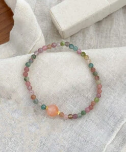 Boho Rainbow Hand Woven Beading Chain Bracelet GH1073 -Ada Fashion Boho Rainbow Hand Woven Beading Chain Bracelet5