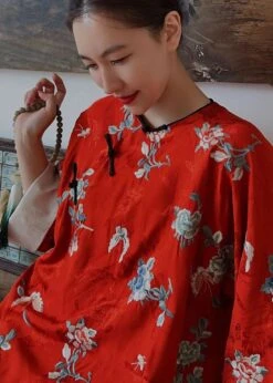 Boutique Red Print Top And Blue Maxi Skirts Two Pieces Set Fall ML3127 -Ada Fashion Boutique Red Print Top And Blue Maxi Skirts Two Pieces Set Fall Ada Fashion 169740562