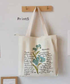 Casual Print Large Capacity Canvas Satchel Handbag SX1024 -Ada Fashion Casual Print Large Capacity Canvas Satchel Handbag5