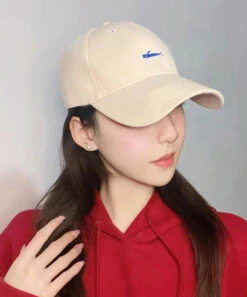 Chic Beige Embroideried Patchwork Baseball Cap Hat LY537 -Ada Fashion Chic Beige Embroideried Patchwork Baseball Cap Hat3