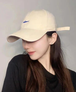 Chic Beige Embroideried Patchwork Baseball Cap Hat LY537 -Ada Fashion Chic Beige Embroideried Patchwork Baseball Cap Hat4