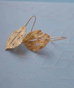 Chic Gold Copper Overgild Maple Leaf Drop Earrings ML1276 -Ada Fashion Chic Gold Copper Overgild Maple Leaf Drop Earrings Ada Fashion 165114279