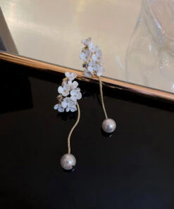 Classy White Overgild Zircon Pearl Floral Tassle Drop Earrings LY7812 -Ada Fashion Classy White Overgild Zircon Pearl Floral Tassle Drop Earrings3 291e35da 02a0 4649 a691 21251cb4b9b4