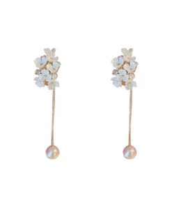 Classy White Overgild Zircon Pearl Floral Tassle Drop Earrings LY7812 -Ada Fashion Classy White Overgild Zircon Pearl Floral Tassle Drop Earrings5 39ec5990 6492 423c bf1b 68fbd517feb6