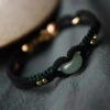 DIY Blackish Green Hand Knitting Jade Bracelet ML0301 -Ada Fashion DIY Blackish Green Hand Knitting Jade Bracelet Ada Fashion 161802612