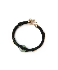 DIY Blackish Green Hand Knitting Jade Bracelet ML0301 -Ada Fashion DIY Blackish Green Hand Knitting Jade Bracelet Ada Fashion 161803078