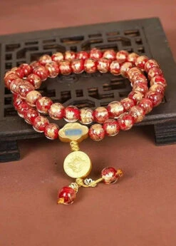 DIY Gold Coloured Glaze Buddha Beads Charm Bracelet ML0265 -Ada Fashion DIY Gold Coloured Glaze Buddha Beads Charm Bracelet Ada Fashion 161822086