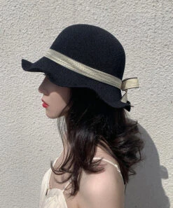 Elegant Black Ruffled Bow Straw Woven Floppy Sun Hat LY505 -Ada Fashion Elegant Black Ruffled Bow Straw Woven Floppy Sun Hat3 c9c60f95 c964 46af b0d8 b494850bf8d5
