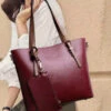 Fashion Mulberry Large Capacity Calf Leather Tote Handbag ZX1026 -Ada Fashion Fashion Mulberry Large Capacity Calf Leather Tote Handbag1