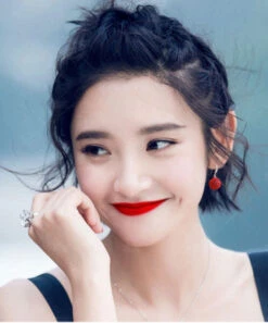 Fashion Red Sterling Silver Zircon Drop Earrings LY7819 -Ada Fashion Fashion Red Sterling Silver Zircon Drop Earrings3 16a6ae1b b744 4e10 bb5c 9e4c7a2c5629