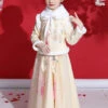 Fine Champagne Peter Pan Collar Warm Fleece Tassel Kids Coats And Tulle Skirts Two Pieces Set Long Sleeve ML0171 -Ada Fashion Fine Champagne Peter Pan Collar Warm Fleece Tassel Kids Coats And Tulle Skirts Two Pieces Set Long Sleeve1 76bb55f2 c676 4d07 bff4 375eeb844637