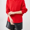 Fine Red Slash Neck Oversized Knit Sweater Tops Batwing Sleeve LY9330 -Ada Fashion Fine Red Slash Neck Oversized Knit Sweater Tops Batwing Sleeve1 dec357ef 13b4 4f4c 8f78 7fae857b3447