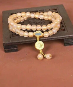 Handmade Red Coloured Glaze Buddha Beads Charm Bracelet ML0677 -Ada Fashion Handmade Red Coloured Glaze Buddha Beads Charm Bracelet Ada Fashion 162803348