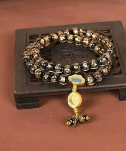 Handmade Red Coloured Glaze Buddha Beads Charm Bracelet ML0677 -Ada Fashion Handmade Red Coloured Glaze Buddha Beads Charm Bracelet Ada Fashion 162803566