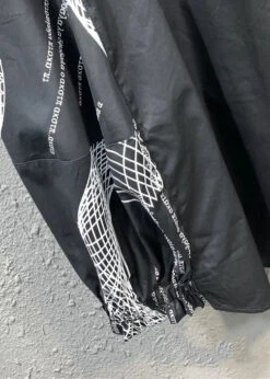 Italian Black Wrinkled Print Patchwork Cotton Skirts Fall ML0736 10 Italian Black Wrinkled Print Patchwork Cotton Skirts Fall ML0736 -Ada Fashion Italian Black Wrinkled Print Patchwork Cotton Skirts Fall Ada Fashion 163888590