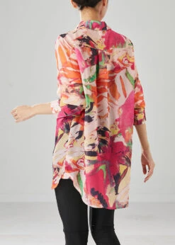 Khaki Print Cotton Blouses Peter Pan Collar Fall ML2471 -Ada Fashion Khaki Print Cotton Blouses Peter Pan Collar Fall4 1f2bfde1 0b46 410b 9e12 afab4f68bc22