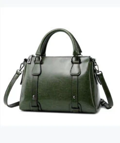 Modern Brown Versatile Calf Leather Tote Handbag ZX1020 -Ada Fashion Modern Brown Versatile Calf Leather Tote Handbag3