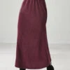 Modern Mulberry Silm Fit Corduroy Skirts Spring YU1047 -Ada Fashion Modern Mulberry Silm Fit Corduroy Skirts Spring1