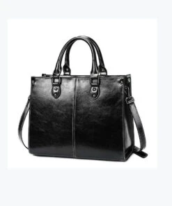 New Coffee Versatile European And American Cowhide Handbag ZX1018 9 New Coffee Versatile European And American Cowhide Handbag ZX1018 -Ada Fashion New Coffee Versatile European And American Cowhide Handbag3