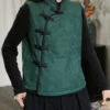 New Green Stand Collar Button Warm Fleece Waistcoat Sleeveless ML0072 -Ada Fashion New Green Stand Collar Button Warm Fleece Waistcoat Sleeveless1 5abcd473 8f84 4277 b591 949510a19e61