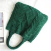 Original Japanese Knitted Cotton Thread Handbag Carrying Bag SX1022