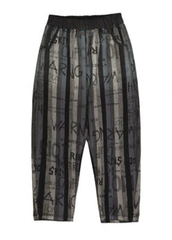 Plus Size Graphic Print Elastic Waist Crop Pants Summer LY4005 -Ada Fashion Plus Size Graphic Print Elastic Waist Crop Pants Summer5