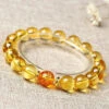 Skinny Yellow Crystal The Twelve Chinese Zodiac Signs Bracelet ML1386
