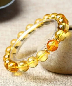 Skinny Yellow Crystal The Twelve Chinese Zodiac Signs Bracelet ML1386 -Ada Fashion Skinny Yellow Crystal The Twelve Chinese Zodiac Signs Bracelet Ada Fashion 165360431
