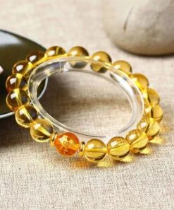 Skinny Yellow Crystal The Twelve Chinese Zodiac Signs Bracelet ML1386 -Ada Fashion Skinny Yellow Crystal The Twelve Chinese Zodiac Signs Bracelet Ada Fashion 165360524