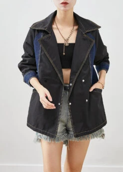 Style Black Oversized Denim Patchwork Cotton Jackets Fall ML2509 -Ada Fashion Style Black Oversized Denim Patchwork Cotton Jackets Fall3 56fa9a90 6940 4979 987c 8b9f3d08283a